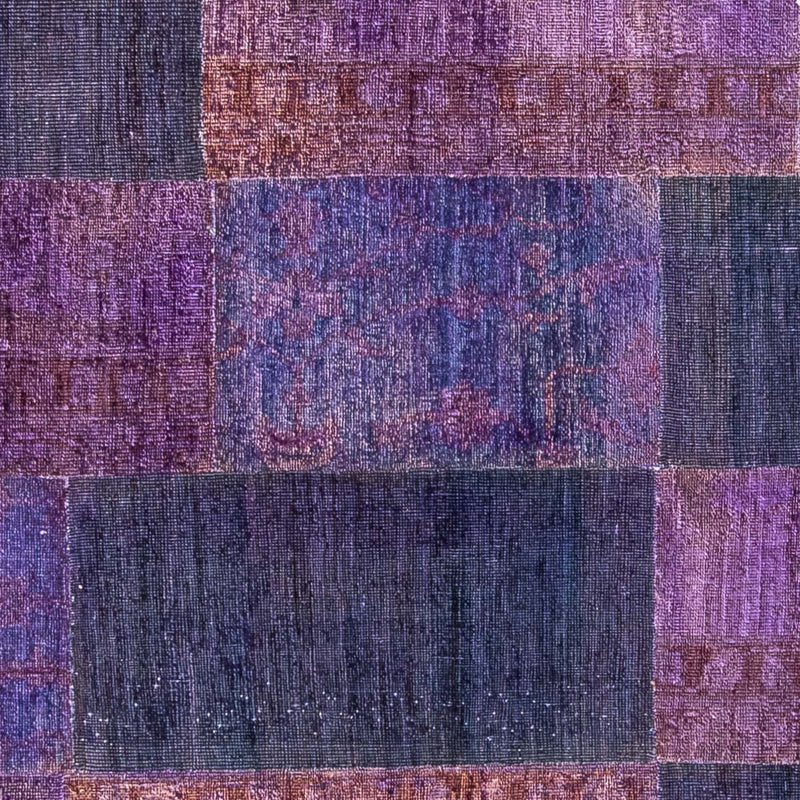 Tapete de trabalho em patchwork 237x165cm - Perserteppich Wollteppich