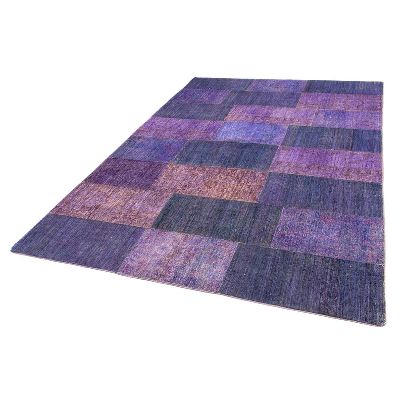 Tapete de trabalho em patchwork 237x165cm - Perserteppich Wollteppich