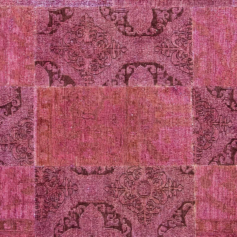 Tapete de trabalho em patchwork 182x264cm - Perserteppich Wollteppich