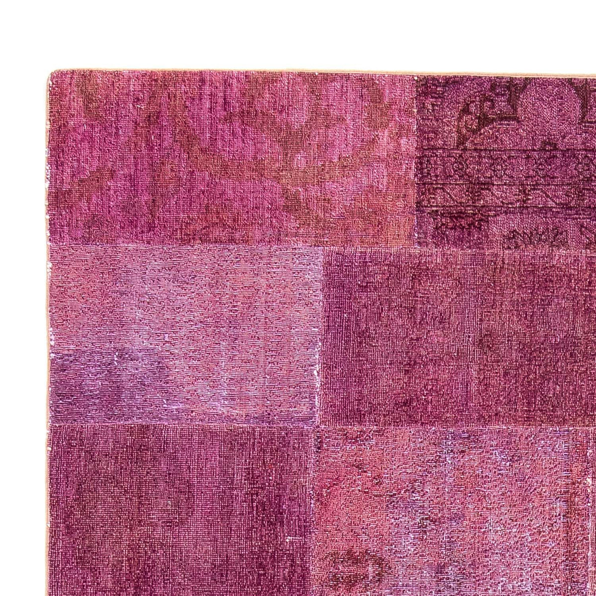 Tapete de trabalho em patchwork 182x264cm - Perserteppich Wollteppich