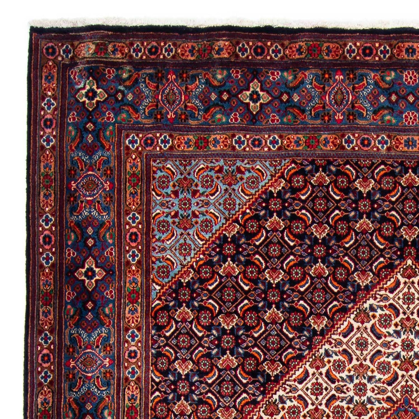 Tapete Persa - Nomadic - 310 x 218 cm - azul escuro
