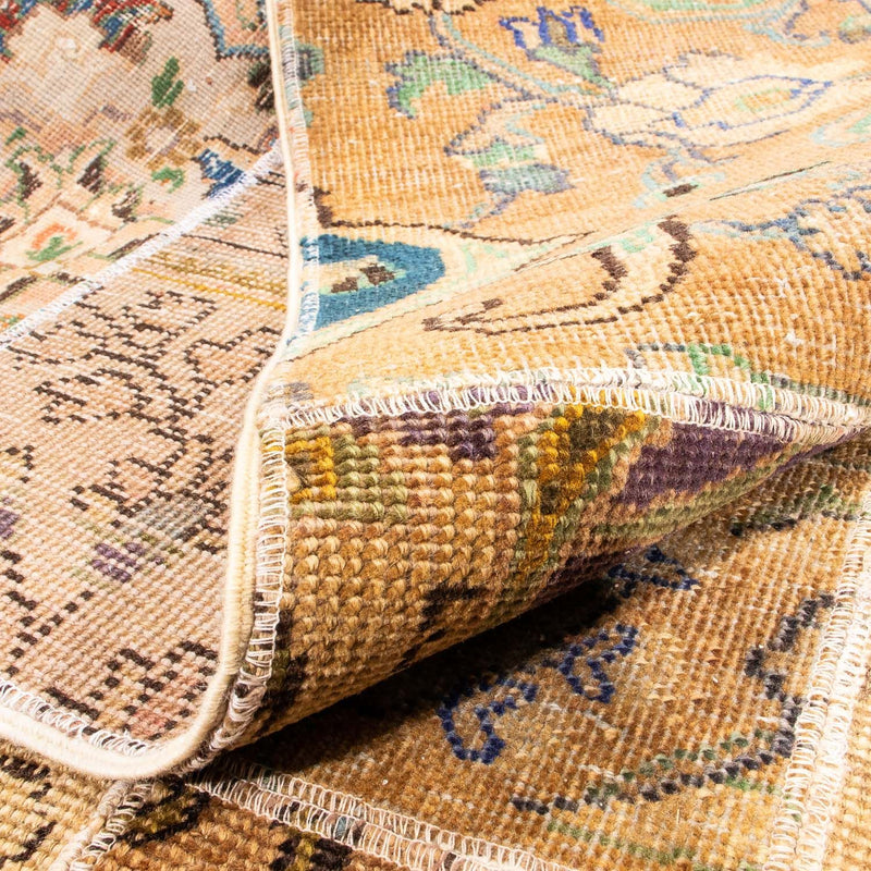 Tapete de trabalho em patchwork 305x241cm - Perserteppich Wollteppich