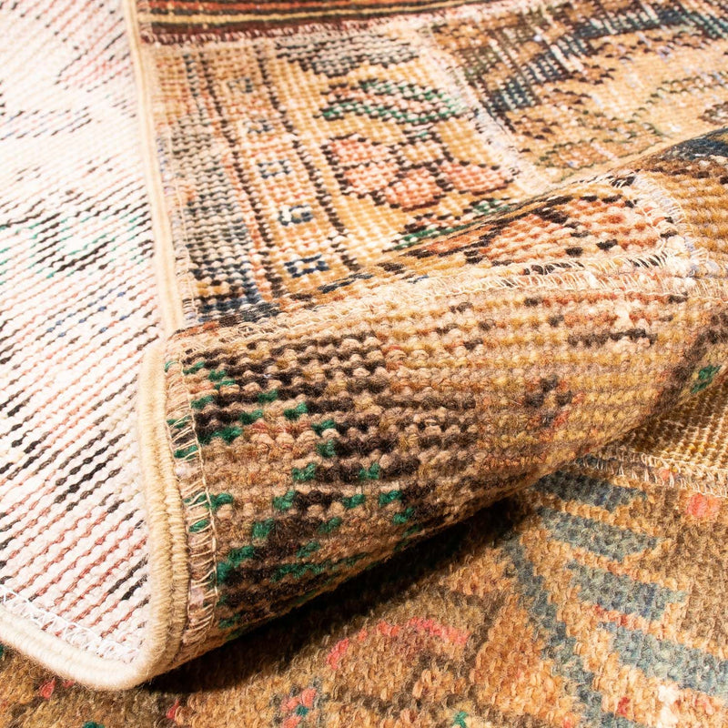 Tapete de trabalho em patchwork 235x304cm - Perserteppich Wollteppich
