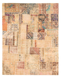 Tapete de trabalho em patchwork 292x230cm - Perserteppich Wollteppich – product image