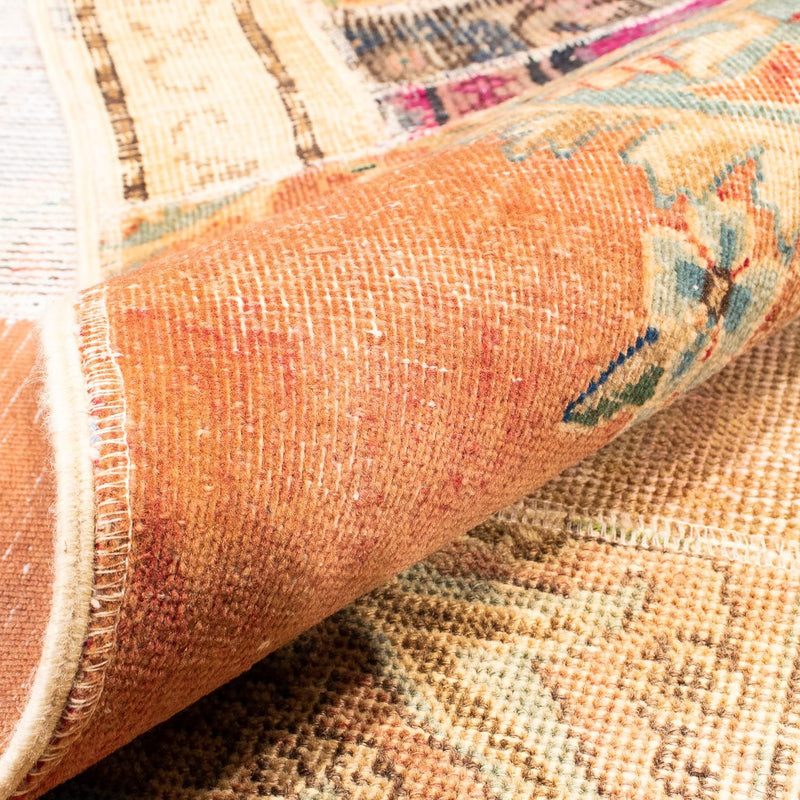 Tapete de trabalho em patchwork 292x230cm - Perserteppich Wollteppich