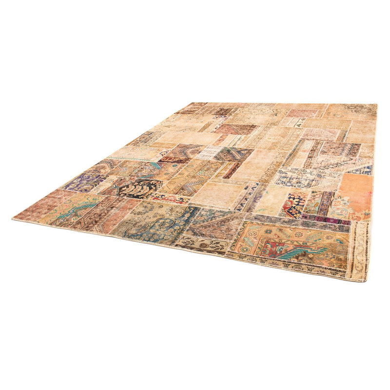 Tapete de trabalho em patchwork 292x230cm - Perserteppich Wollteppich