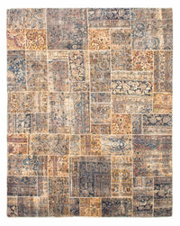 Tapete de trabalho em patchwork 303x240cm - Perserteppich Wollteppich – product image