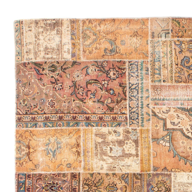 Tapete de trabalho em patchwork - 301 x 241 cm - multicolorido