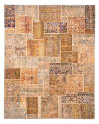 Tapete de trabalho em patchwork 301x241cm - Perserteppich Wollteppich – product image
