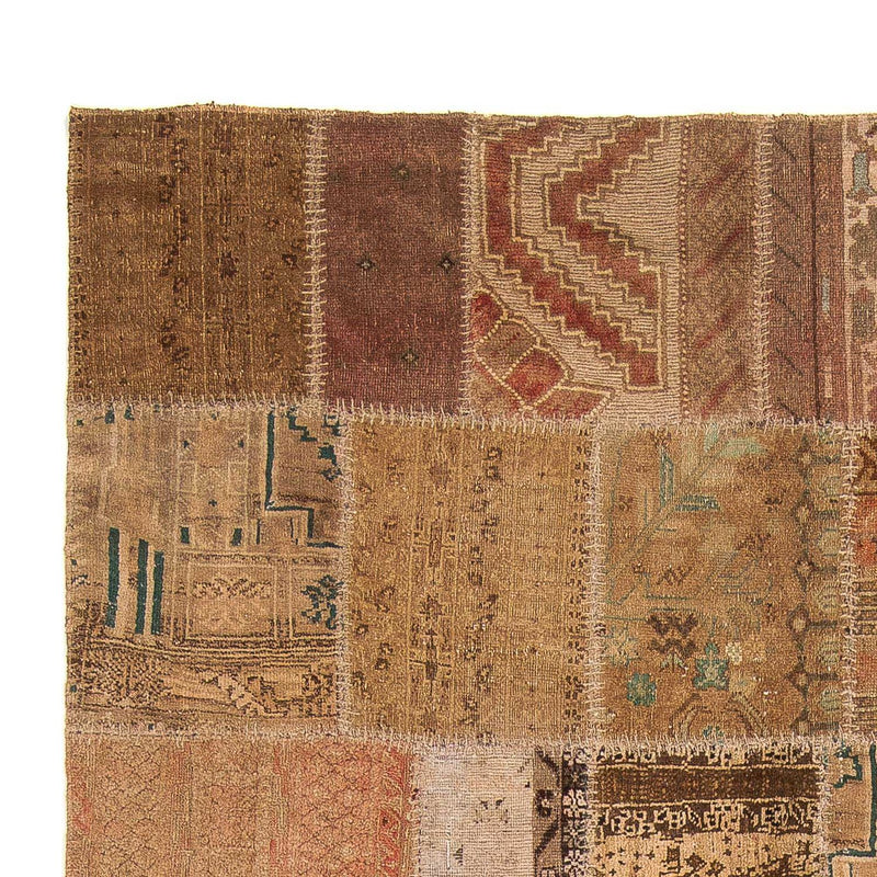Tapete de trabalho em patchwork 256x172cm - Tapete de lã