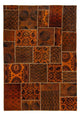 Tapete de trabalho em patchwork 300x208cm - Tapete de lã