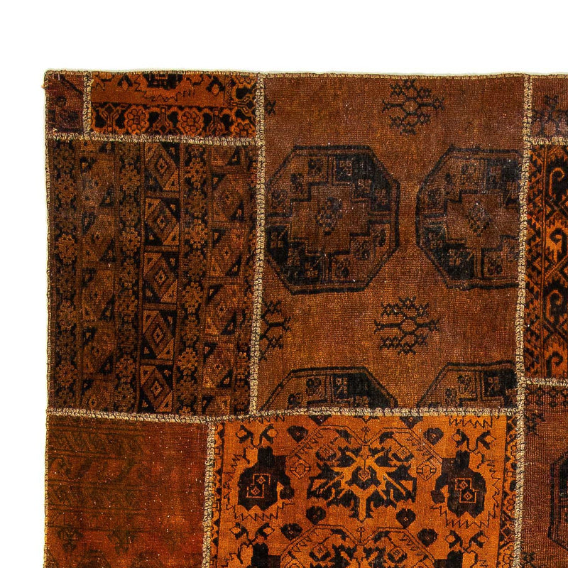 Tapete de trabalho em patchwork 300x208cm - Tapete de lã