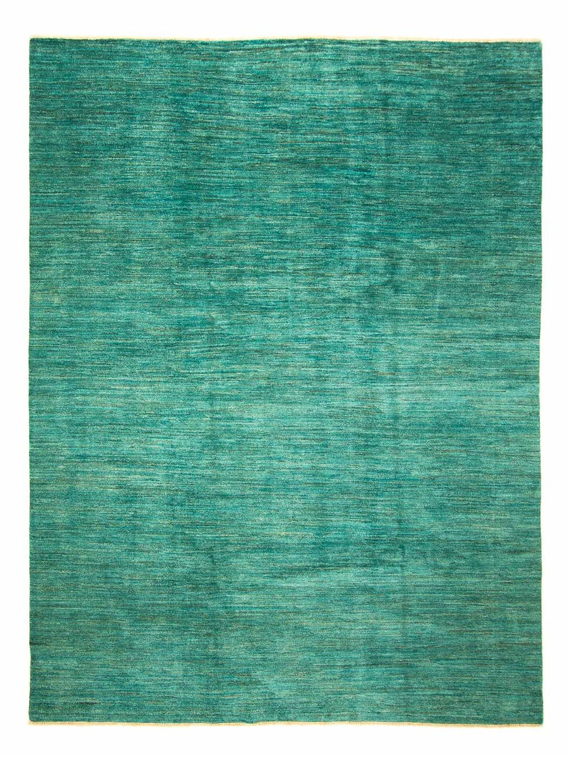 Tapete Gabbeh - Indus - 303 x 237 cm - turquesa