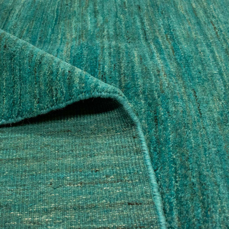 Tapete Gabbeh - Indus - 303 x 237 cm - turquesa