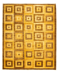 Tapete Ziegler - 241 x 195 cm - castanho escuro – product image
