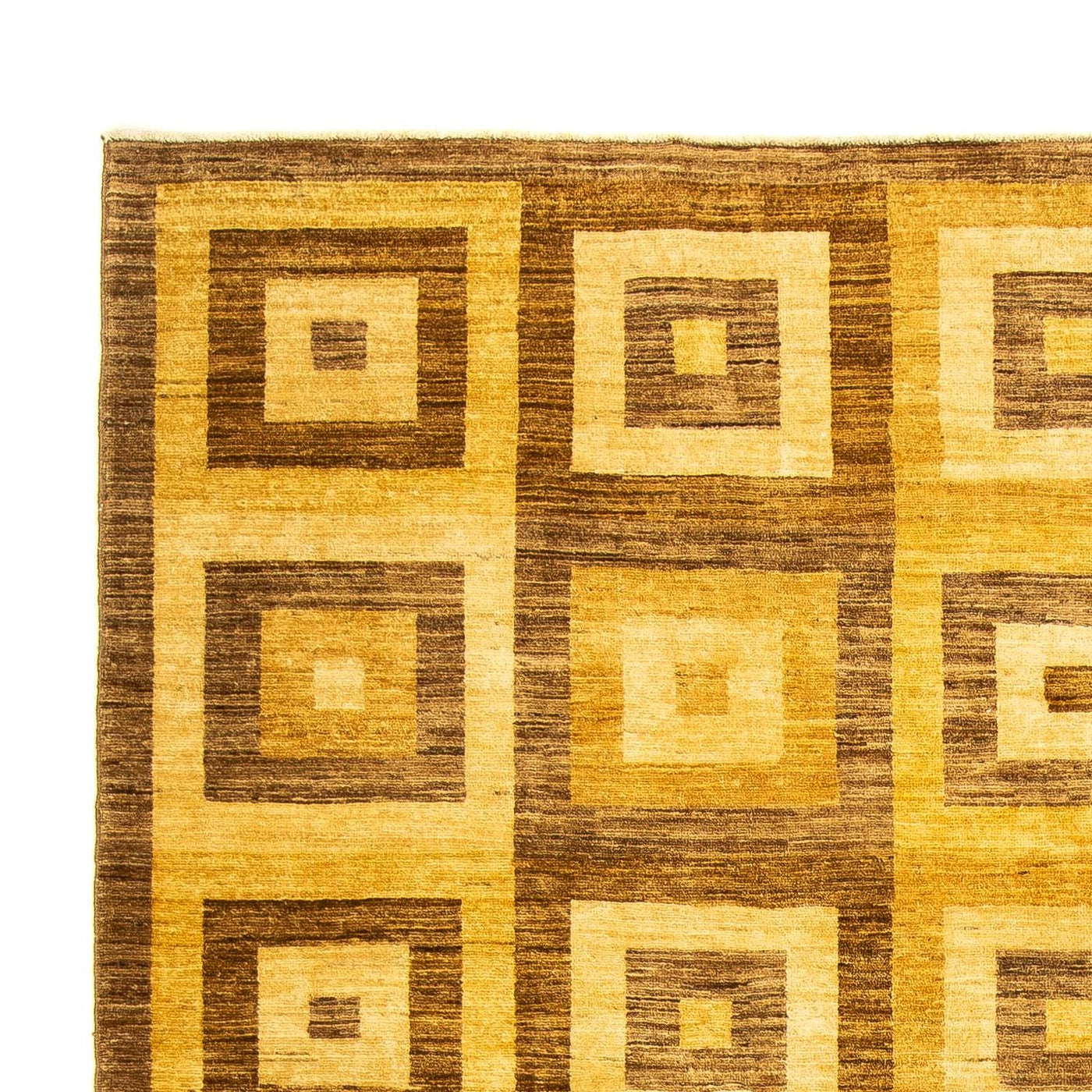 Tapete Ziegler - 241 x 195 cm - castanho escuro