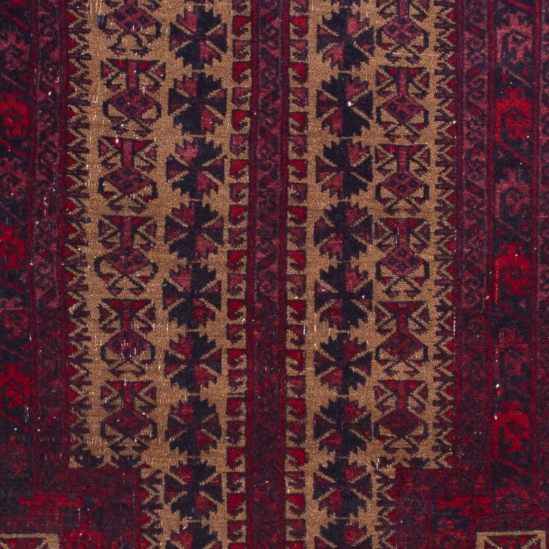 Tapete Baluch - 125 x 92 cm - vermelho escuro