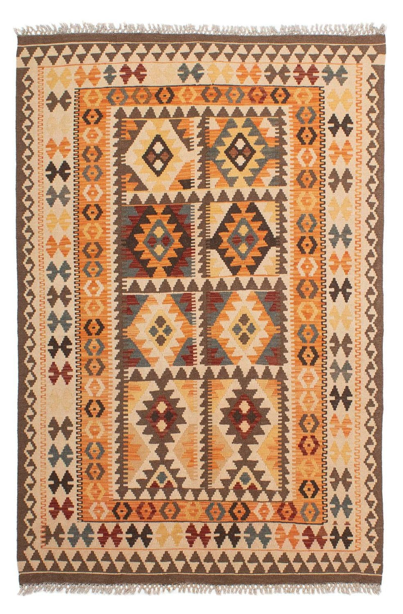 Kilim Maimana Tapete 201x143cm - Tapete de lã
