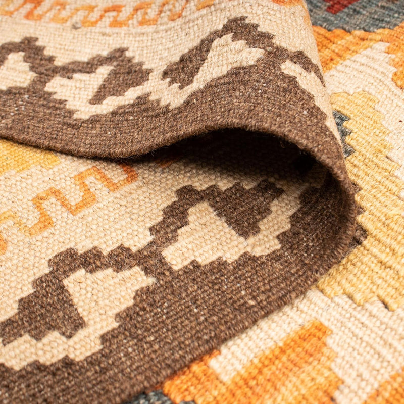 Kilim Maimana Tapete 201x143cm - Tapete de lã
