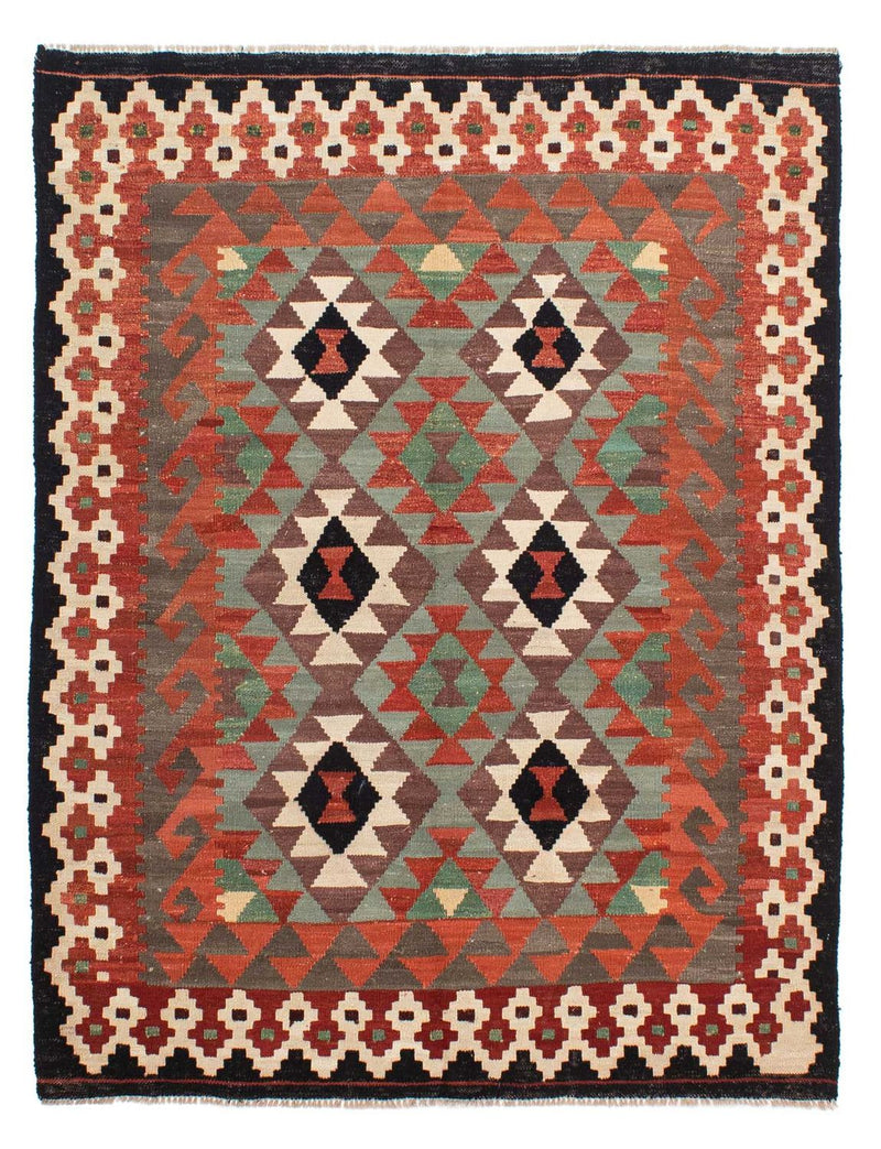 Kilim Maimana Tapete 196x149cm - Tapete de lã