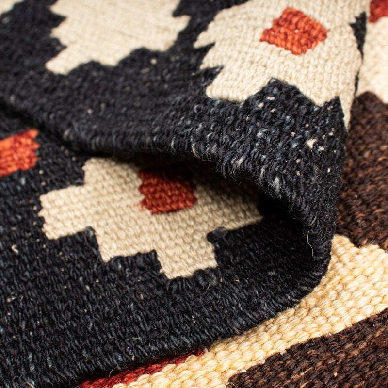 Kilim Maimana Tapete 206x123cm - Tapete de lã