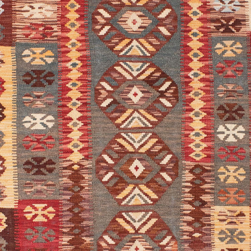 Tapete Kelim - Oriental - 195 x 145 cm - multicolorido
