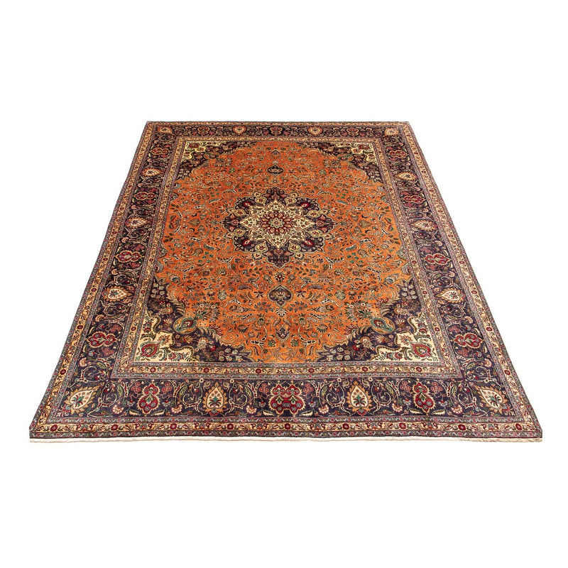 Tapete Persa - Tabriz - 405 x 308 cm - ferrugem