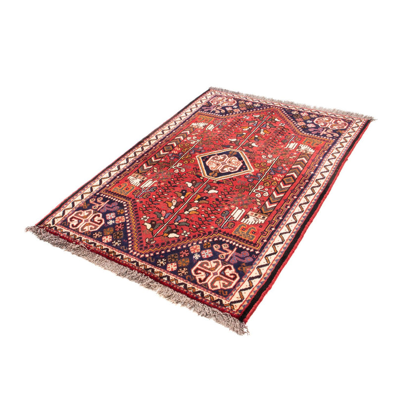 Tapete Persa - Nomadic - 153 x 106 cm - vermelho escuro
