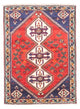 Tapete Persa - Nomadic - 145 x 110 cm - vermelho escuro