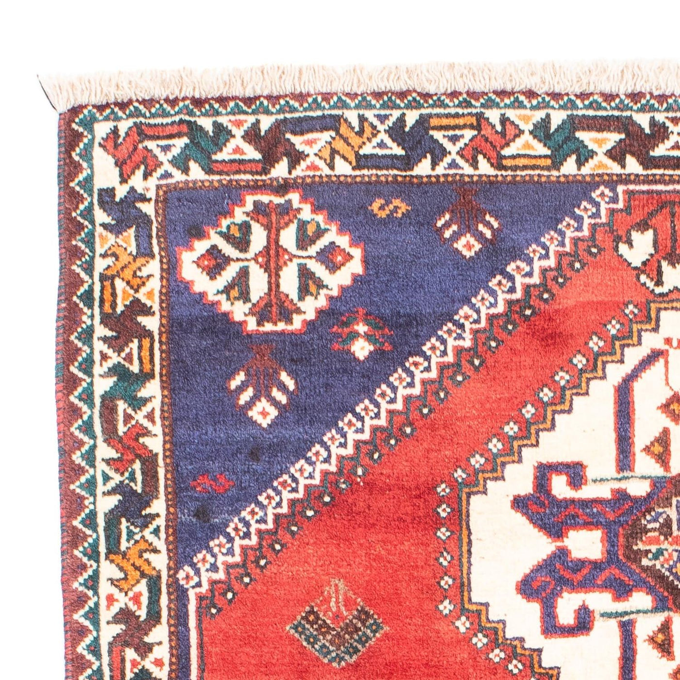 Tapete Persa - Nomadic - 145 x 110 cm - vermelho escuro