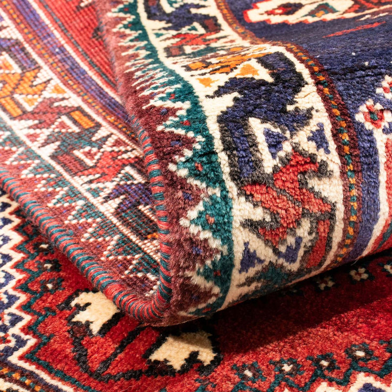 Tapete Persa - Nomadic - 145 x 110 cm - vermelho escuro