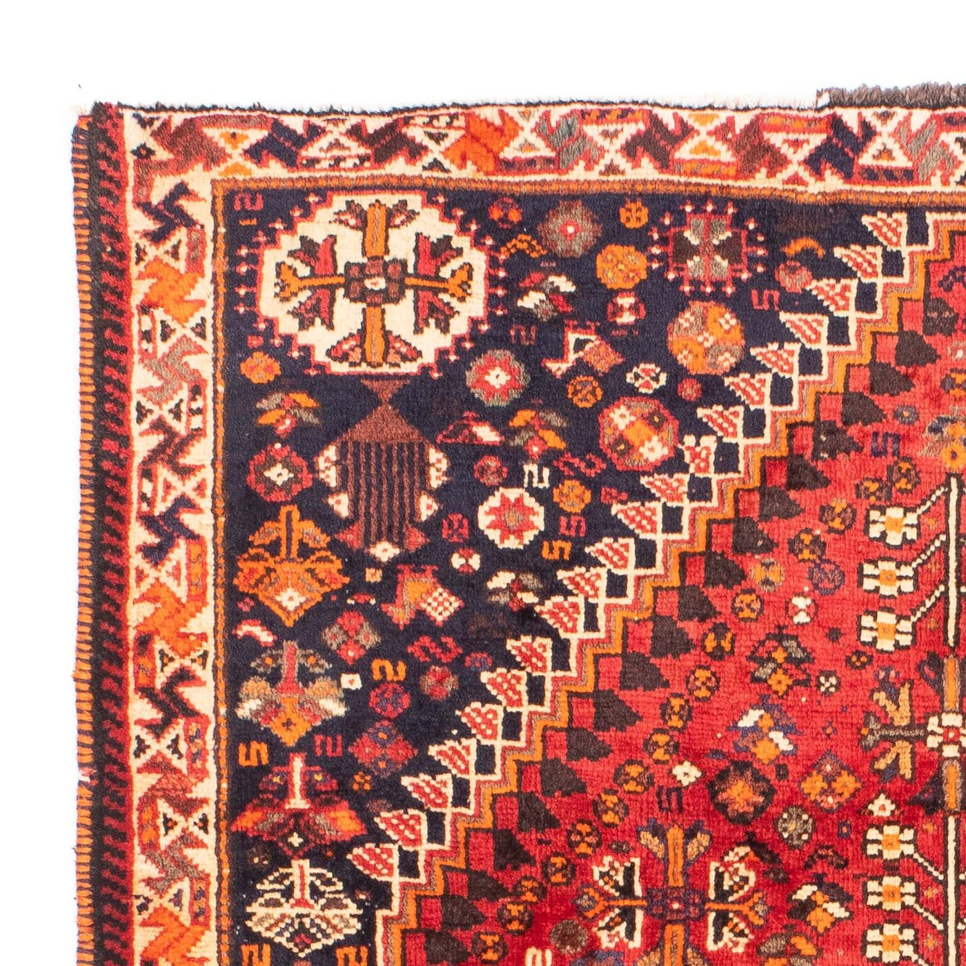 Tapete Persa - Nomadic - 165 x 115 cm - vermelho escuro