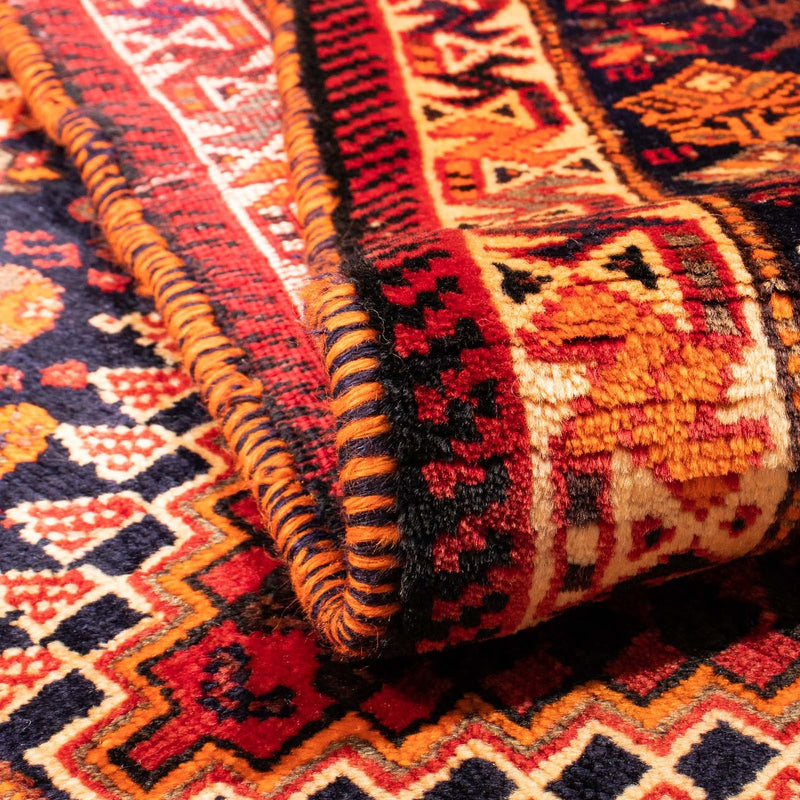 Tapete Persa - Nomadic - 165 x 115 cm - vermelho escuro