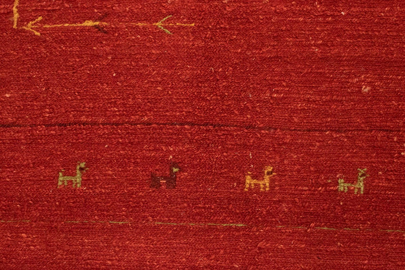 Gabbeh persa Tapete 195x151cm - Perserteppich Wollteppich