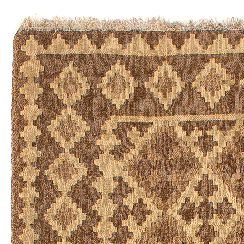 Tapete Kelim - Oriental - 190 x 145 cm - castanho claro