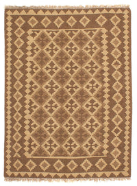 Tapete Kelim - Oriental - 188 x 148 cm - castanho claro – product image