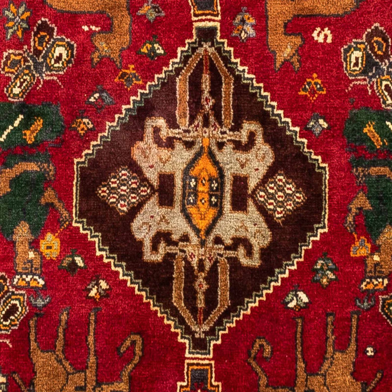 Tapete Persa - Nomadic - 271 x 170 cm - vermelho escuro