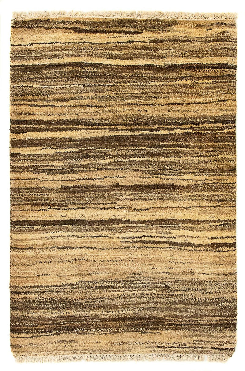 Gabbeh Indo Tapete 64x91cm - Perserteppich Wollteppich