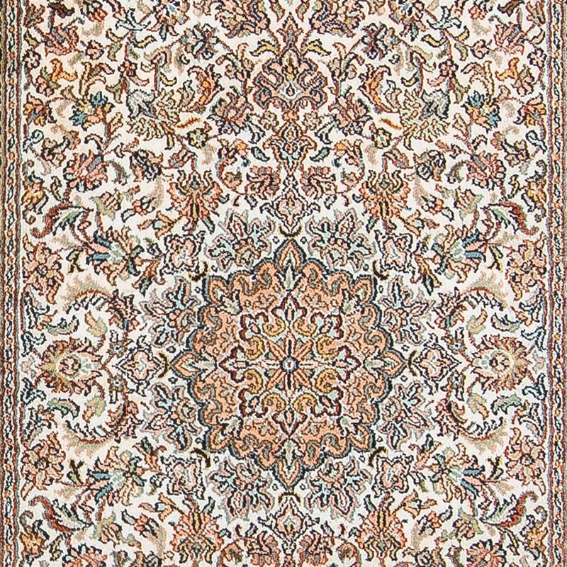 Corredor Tapete de seda - Kashmir Silk - 316 x 81 cm - bege