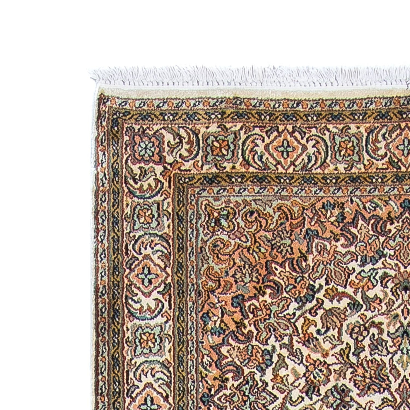 Corredor Tapete de seda - Kashmir Silk - 316 x 81 cm - bege