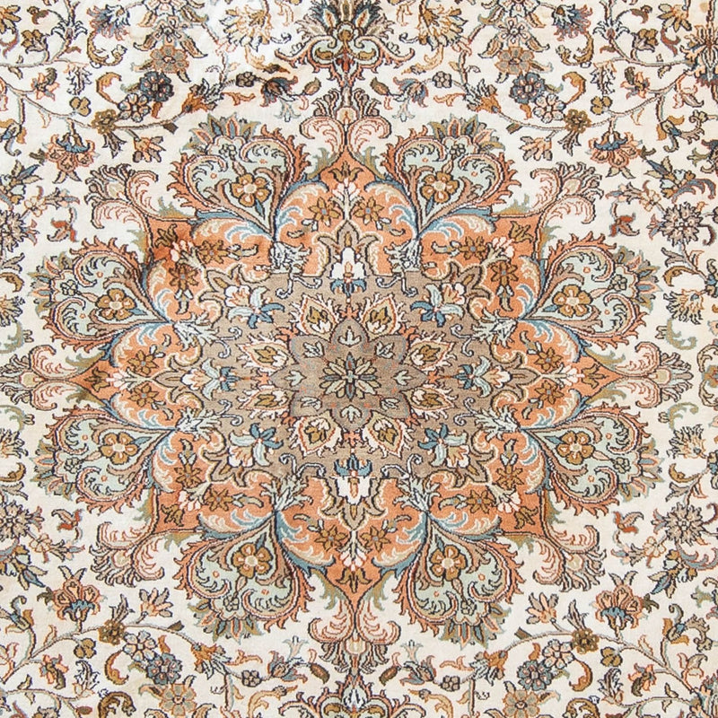 Seda da Caxemira Tapete 304x241cm - Tapete Oriental