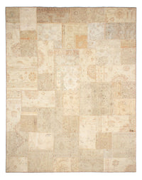 Tapete de trabalho em patchwork 236x299cm - Perserteppich Wollteppich – product image