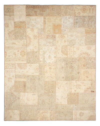Tapete de trabalho em patchwork 236x299cm - Perserteppich Wollteppich