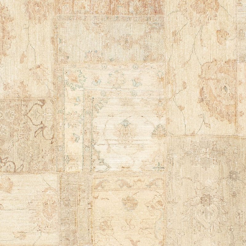Tapete de trabalho em patchwork 236x299cm - Perserteppich Wollteppich