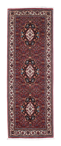 Corredor Tapete Persa - Bijar - 205 x 74 cm - vermelho escuro – product image
