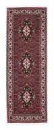 Corredor Tapete Persa - Bijar - 205 x 74 cm - vermelho escuro