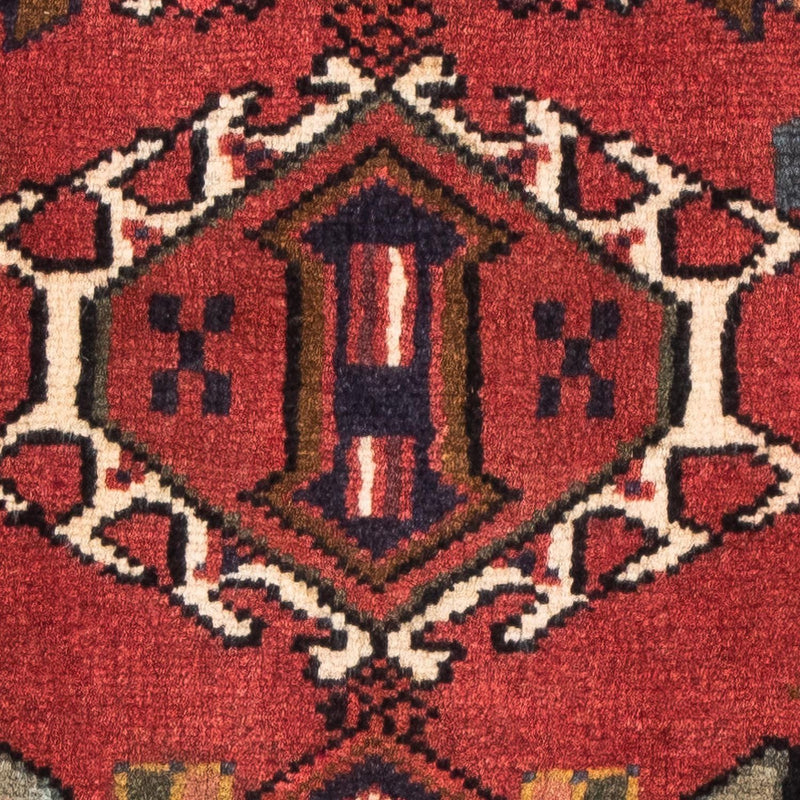 Tapete Persa - Nomadic - 98 x 70 cm - vermelho escuro