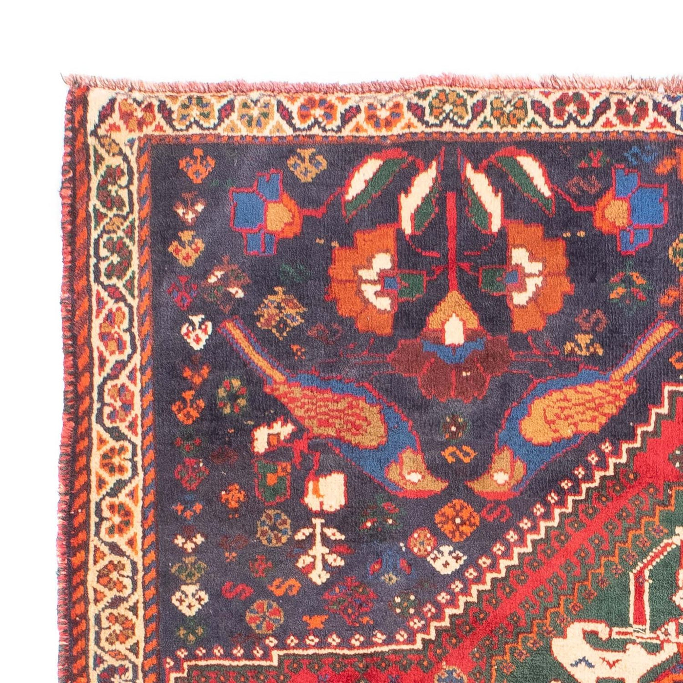 Tapete Persa - Nomadic - 156 x 114 cm - vermelho escuro