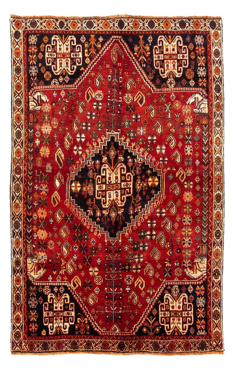 Tapete Persa - Nomadic - 247 x 153 cm - vermelho escuro