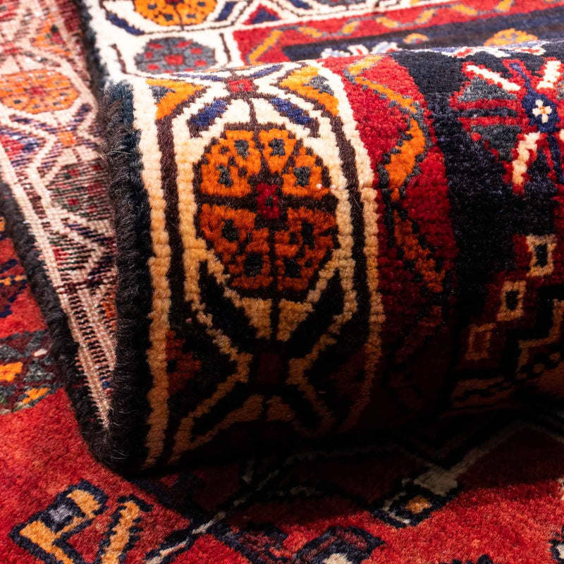Tapete Persa - Nomadic - 247 x 153 cm - vermelho escuro